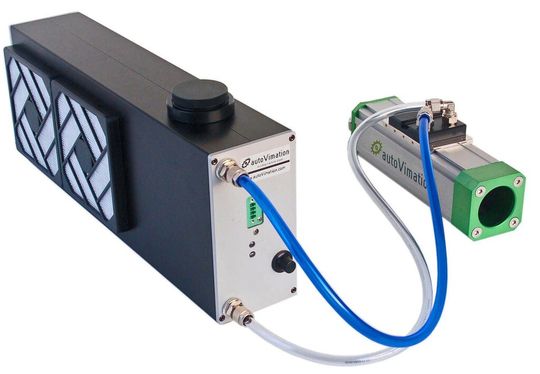 Neue Wasserkühlung für Kameraschutzgehäuse: Einbaumodul (links) und separate Einheit (rechts)