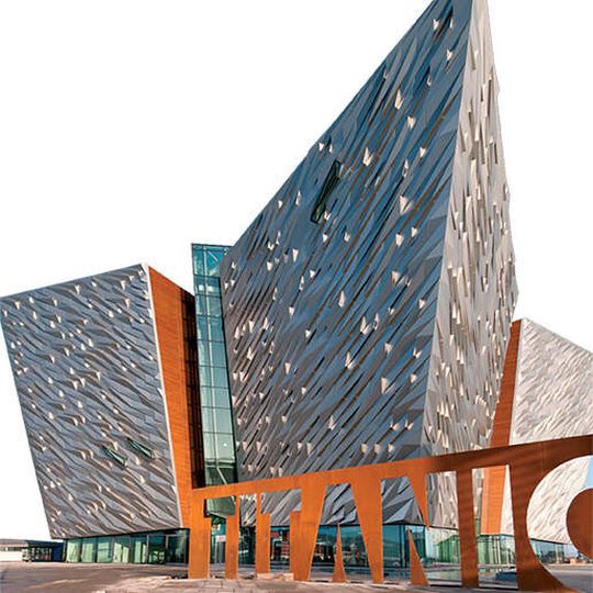 TITANIC Museum Belfast – Fassadenelemente aus Aluminium