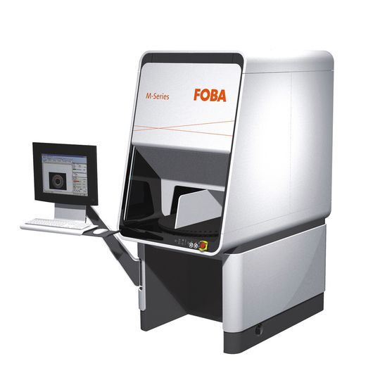 Laserbeschriftungsanlage M2000-R von Foba Laserbeschriftungsanlage M2000-R von Foba