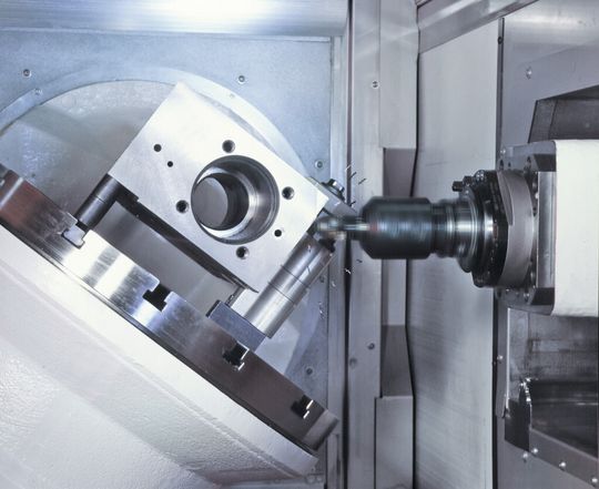 Grob 5-Achsen Horizontal-Bearbeitungszentrum, Modell G360 Grob 5-Achsen Horizontal-Bearbeitungszentrum, Modell G360