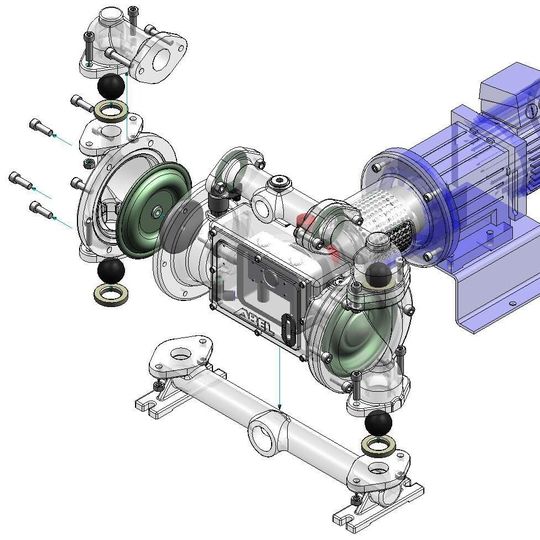 Abel hat für seine Elektromechanischen Membranpumpen der Baugrößen EM-025 und EM-040 in Sphäroguss- und Edelstahlausführung die Baumusterzulassung für den Einsatzfall Zone 0 im Pumpeninneren erhalten. Abel hat für seine Elektromechanischen Membranpumpen der Baugrößen EM-025 und EM-040 in Sphäroguss- und Edelstahlausführung die Baumusterzulassung für den Einsatzfall Zone 0 im Pumpeninneren erhalten.