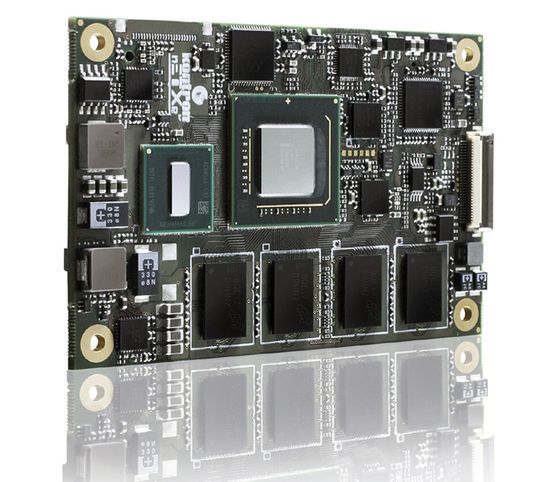 Das Kontron COMe-mSP1 im ultra kompakten COM Express mini Formfaktor bietet leistungsfähige x86er Prozessortechnologie und Dual-Display-Support.