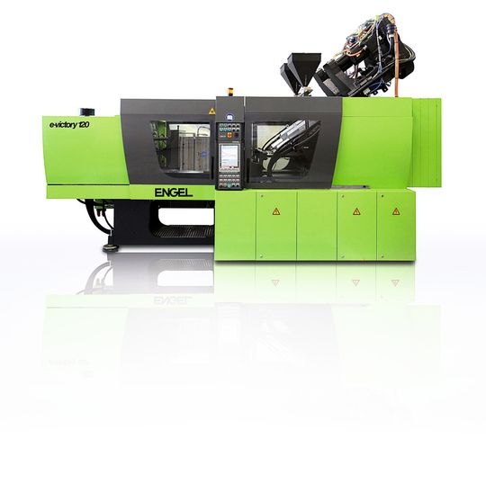 Reaktives Spritzgießen Ausgerüstet mit zwei Plastifizieraggregaten zur reaktiven Verarbeitung von Monomeren können auf der Prototypmaschine Polyamidteile mit Endlosfaserverstärkung spritzgegossen werden. Einleger für künftige Bremspedale wurde bereits produziert.