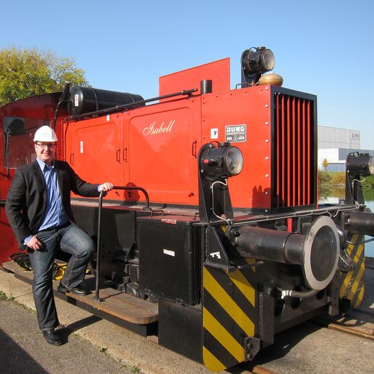 Mit 52 Dienstjahren noch viel vor (sich): die Diesel-Lok Isabell von WDK. Mit 52 Dienstjahren noch viel vor (sich): die Diesel-Lok Isabell von WDK.