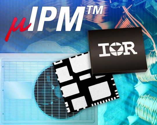 Bild 1: Die oberflächenmontierbaren Power-Module µIPM ergänzen die iMOTION-Plattform und sind zur Low-Power-Regelung von 3-Phasen Motoren ausgelegt