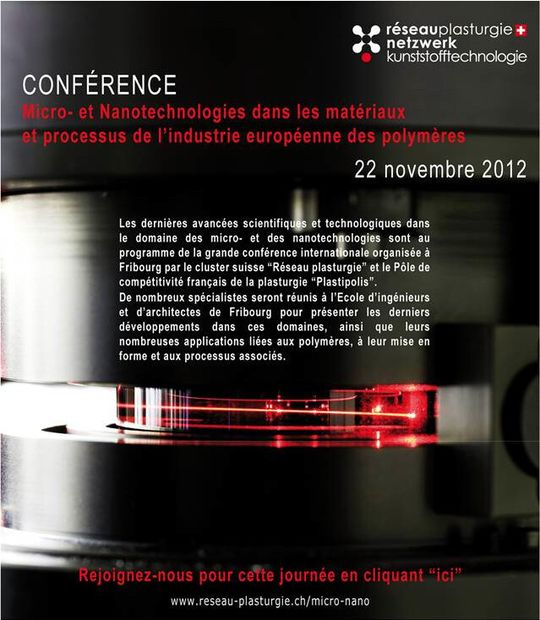 Affiche de l'événement, le 22 novembre à l'EIA de Fribourg. Affiche de l'événement, le 22 novembre à l'EIA de Fribourg.