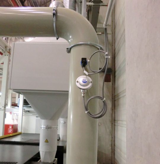 Der neue „Dusty“ ermöglicht eine zuverlässige Filterüberwachung auf Basis der Triboelektrik.