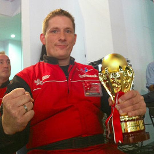 Thorsten Brand ist der Sieger im Yamaha World Technician Grand Prix 2012. Thorsten Brand ist der Sieger im Yamaha World Technician Grand Prix 2012.