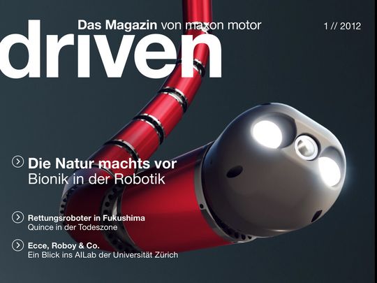 Das Cover des neuen Magazins von Maxon Das Cover des neuen Magazins von Maxon