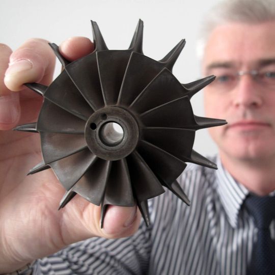 Turbinenläufer einer Mikrogasturbine