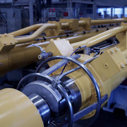 Hydraulikzylinder mit Enduroq-Oberflächentechnologie Hydraulikzylinder mit Enduroq-Oberflächentechnologie