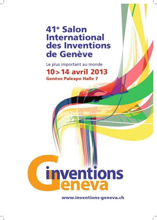 Affiche du salon Suisse des inventions de Genève, édition 2012. Affiche du salon Suisse des inventions de Genève, édition 2012.