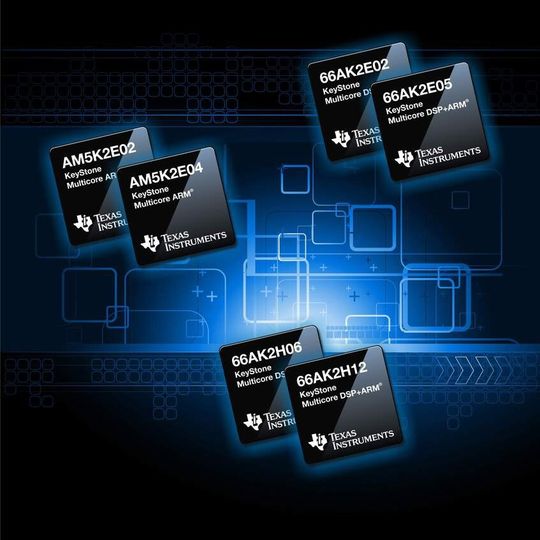 KeyStone-Multicore-SoCs von TI: erste Implementierung eines Quad-Core-Prozssors auf ARM Cortex-A15 MPCore-Basis und eines C66x-DSPs in einem Gehäuse KeyStone-Multicore-SoCs von TI: erste Implementierung eines Quad-Core-Prozssors auf ARM Cortex-A15 MPCore-Basis und eines C66x-DSPs in einem Gehäuse