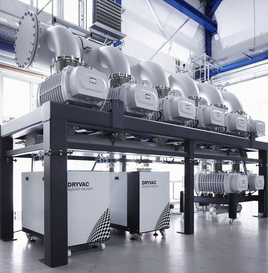 Pumpsystem für VD Prozess.