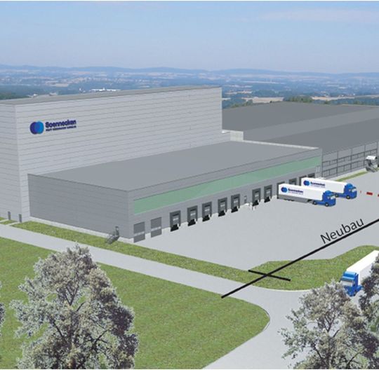 Vor drei Jahren wurde das Logistikzentrum eröffnet. Generalunternehmen war damals Unitechnik. Jetzt investiert Soennecken noch einmal in den Wareneingang. Vor drei Jahren wurde das Logistikzentrum eröffnet. Generalunternehmen war damals Unitechnik. Jetzt investiert Soennecken noch einmal in den Wareneingang.