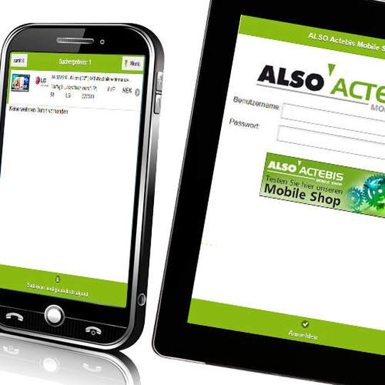 Der Mobile-Shop von Also Actebis kann nun auf allen Smartphones und Tablets genutzt werden.