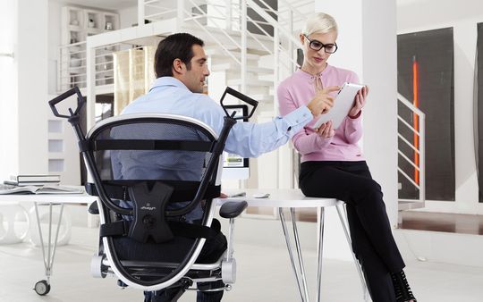 Das Fitnessstudio am Bürostuhl: Office Gym.