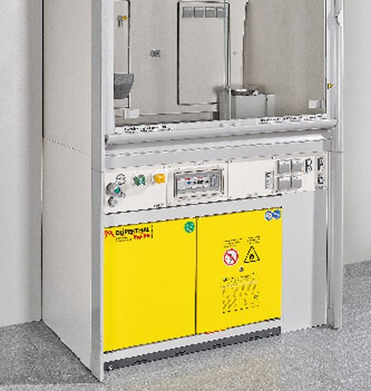 Die UTS Ergo Line lässt sich perfekt in Abzüge integrieren. Die UTS Ergo Line lässt sich perfekt in Abzüge integrieren.