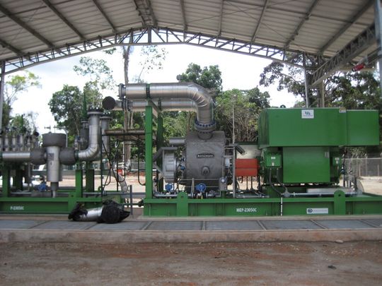 Die Booster-Pumpen kommen unter Extrembedingungen im Panacocha-Ölfeld im Amazonasgebiet von Ecuador zum Einsatz. Die Booster-Pumpen kommen unter Extrembedingungen im Panacocha-Ölfeld im Amazonasgebiet von Ecuador zum Einsatz.
