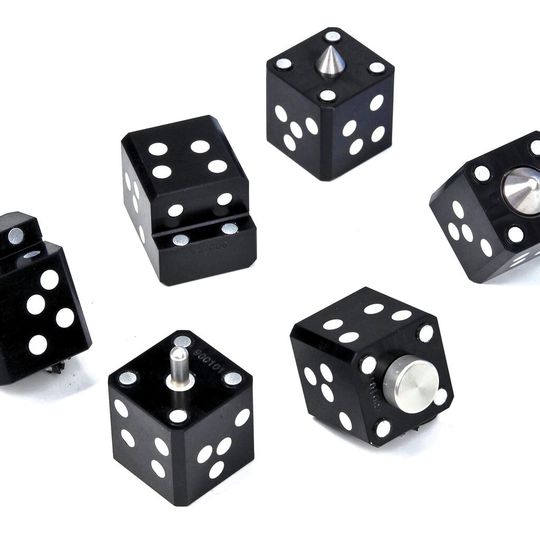 Fixinspect-PG-Messadapter mit codierter Punktmatrix für die Vermesseung mit Photogrammetriesystemen. Fixinspect-PG-Messadapter mit codierter Punktmatrix für die Vermesseung mit Photogrammetriesystemen.