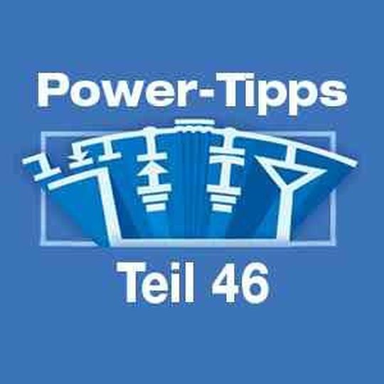 Power-Tipps von TI, Teil 46 Power-Tipps von TI, Teil 46