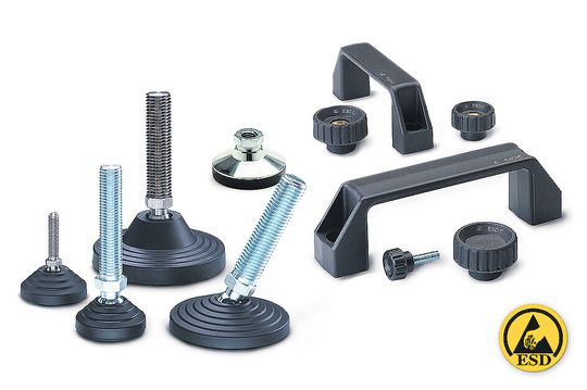 Assortiment de composants Hanser en exécution ESD. Assortiment de composants Hanser en exécution ESD.