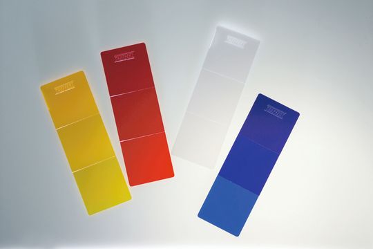 Bild 1 | Lichtblocker: Für unterschiedliche spektrale Bereiche stehen verschiedene Filter zur Verfügung Bild 1 | Lichtblocker: Für unterschiedliche spektrale Bereiche stehen verschiedene Filter zur Verfügung