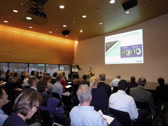 Mehr als 80 Teilnehmer interessierten sich für die Themen am Medtech-Day an der Empa. Mehr als 80 Teilnehmer interessierten sich für die Themen am Medtech-Day an der Empa.