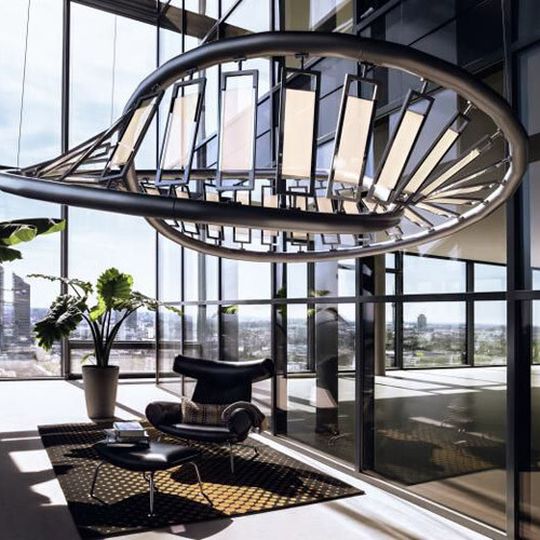 Designerleuchte aus transparenten OLEDs: Ab 2014 will Osram die Industriealisierungsreifer erreichen Designerleuchte aus transparenten OLEDs: Ab 2014 will Osram die Industriealisierungsreifer erreichen