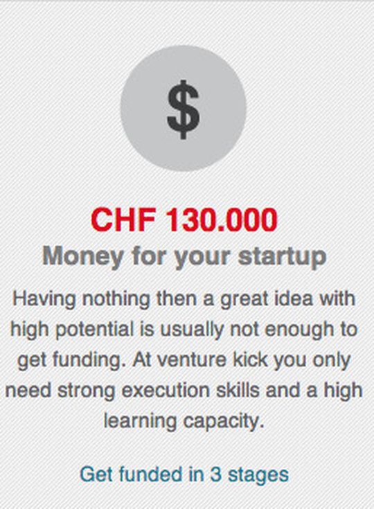 De l'argent pour votre start-up. De l'argent pour votre start-up.
