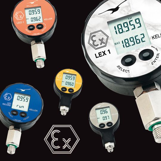 Elektronische Manometer für Ex-Bereich. Elektronische Manometer für Ex-Bereich.
