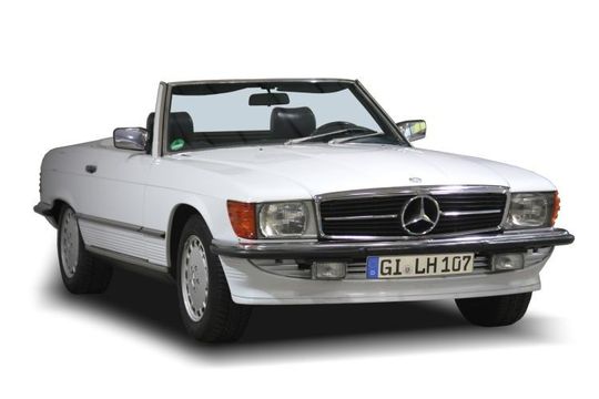 1. Preis: Ein Mercedes-Benz 300 SL, Bj. 1986, von Guido Hommel (ClimAir), Okarben. 1. Preis: Ein Mercedes-Benz 300 SL, Bj. 1986, von Guido Hommel (ClimAir), Okarben.