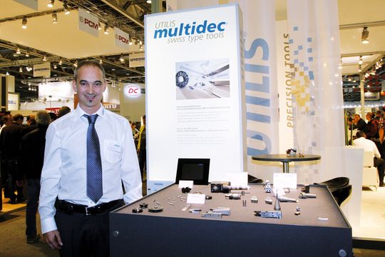Roberto Nicoli, Segment Manager der Multidec-Präzisionswerkzeuge. Roberto Nicoli, Segment Manager der Multidec-Präzisionswerkzeuge.