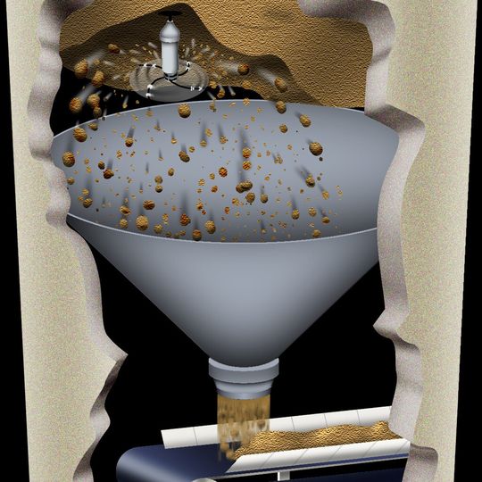 Powered by compressed air, the the Martin Heavy Duty Whip can use a variety of flails and cutting edges to knock down accumulated material in storage vessels without damage. Powered by compressed air, the the Martin Heavy Duty Whip can use a variety of flails and cutting edges to knock down accumulated material in storage vessels without damage.