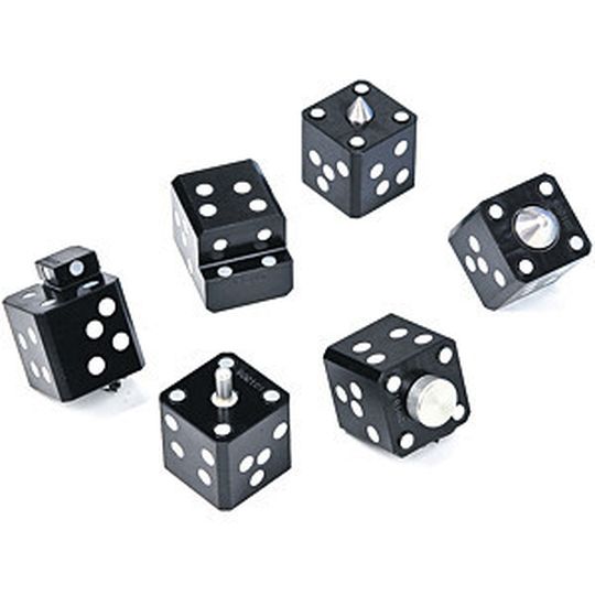 Diese punktecodierten Targetwürfel, die sich präzise an ein Bauteil heften lassen, sind ein Beispiel des umfangreichen Produktportolios von Horst Witte für eine flexiblere 3D-Messung. Diese punktecodierten Targetwürfel, die sich präzise an ein Bauteil heften lassen, sind ein Beispiel des umfangreichen Produktportolios von Horst Witte für eine flexiblere 3D-Messung.