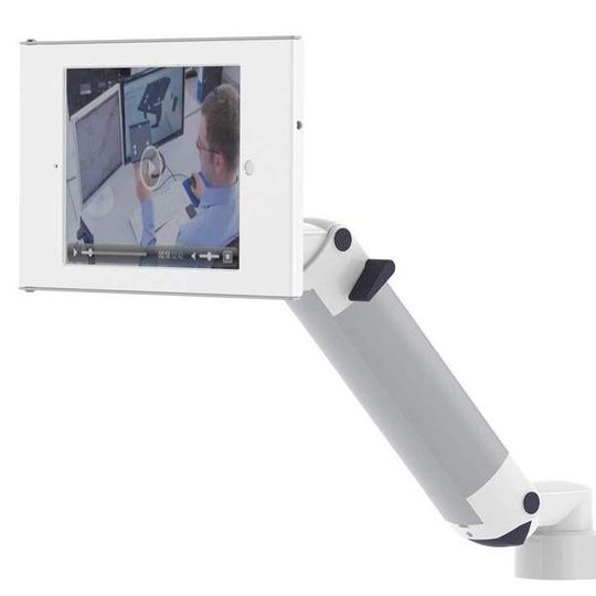 Tablet PC mit Bildschirm im Querformat