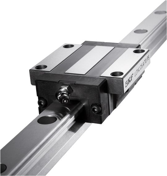 SKF hat die Profilschienenführungen der Baureihe LLT um zwei neue Wagentypen ergänzt. SKF hat die Profilschienenführungen der Baureihe LLT um zwei neue Wagentypen ergänzt.
