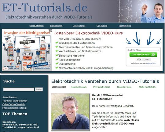 Elektrotechnik-Kurs: Elektrotechnik einfach verstehen mit fünfminütigen Video-Tutorials Elektrotechnik-Kurs: Elektrotechnik einfach verstehen mit fünfminütigen Video-Tutorials