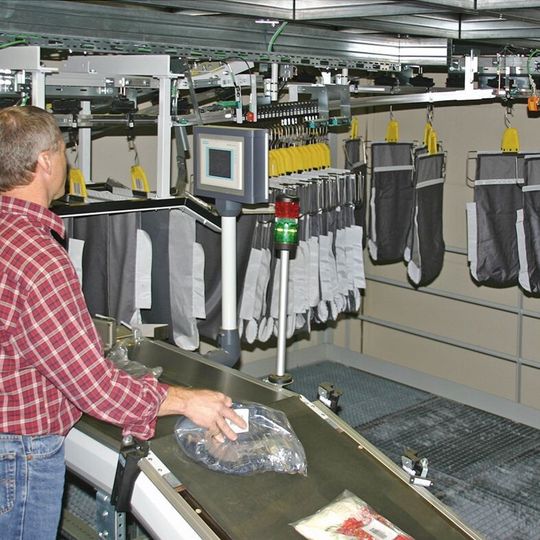 Der Taschensorter von PSB ist nicht nur für den Einsatz im E-Commerce-Handel erdacht worden. Der Taschensorter von PSB ist nicht nur für den Einsatz im E-Commerce-Handel erdacht worden.