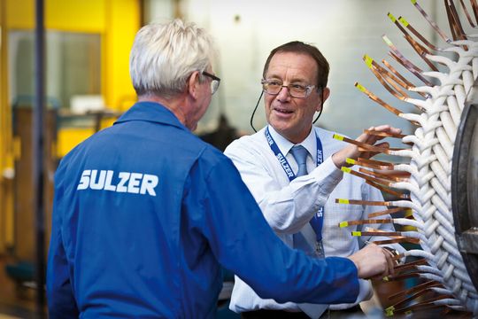 Der Sulzer Konzern konnte erfreuliche Jahreszahlen präsentieren. Der Sulzer Konzern konnte erfreuliche Jahreszahlen präsentieren.
