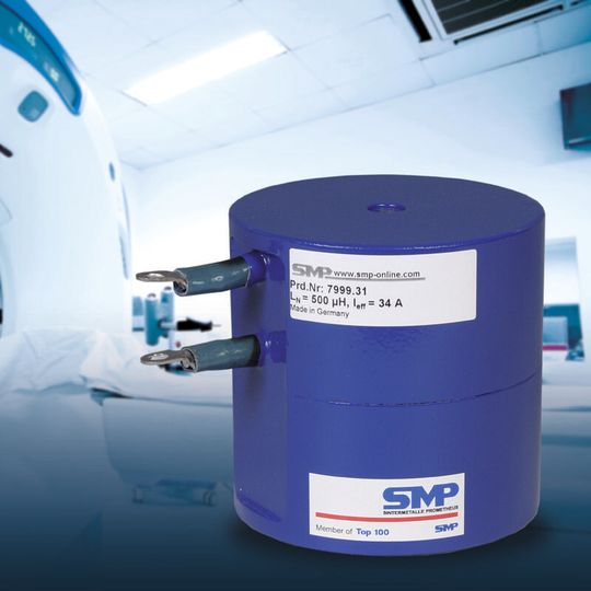 Durch den Einsatz von magnetostriktionsfreien Pulververbundwerkstoffen sind sehr geräuscharme Drosseln möglich.