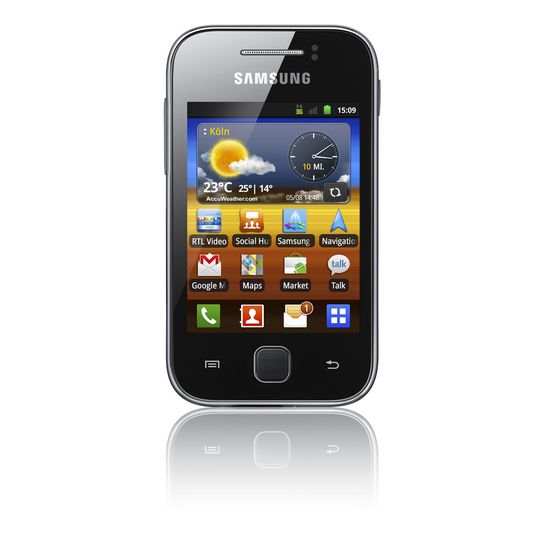 Netto verkauft das Samsung Galaxy Y für 99 Euro. Netto verkauft das Samsung Galaxy Y für 99 Euro.