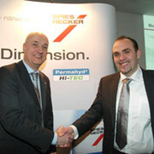 Stabwechsel bei Identica: Ulrich Bathke (49/li.) übernimmt am 1. März die Leitung des Spies-Hecker-Werkstattsystems von Karsten Stöcker.