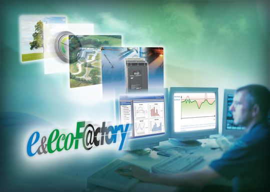 Das Konzepts „e&eco-F@ctory“ unterstüptzt Hersteller dabei, Energie einzusparen, die Produktivität zu erhöhen und Produktionskosten zu senken.
