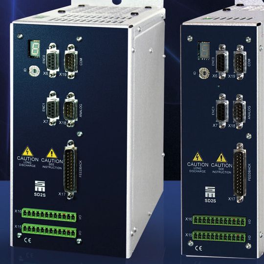 Lösungen nach Maß für die unterschiedlichsten Anwendungsbereiche bieten die Antriebsverstärker der Reihe SD2S.
