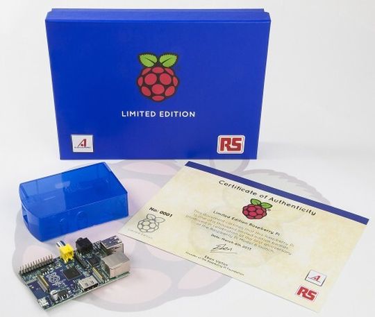 Der blaue Raspberry Pi Der blaue Raspberry Pi