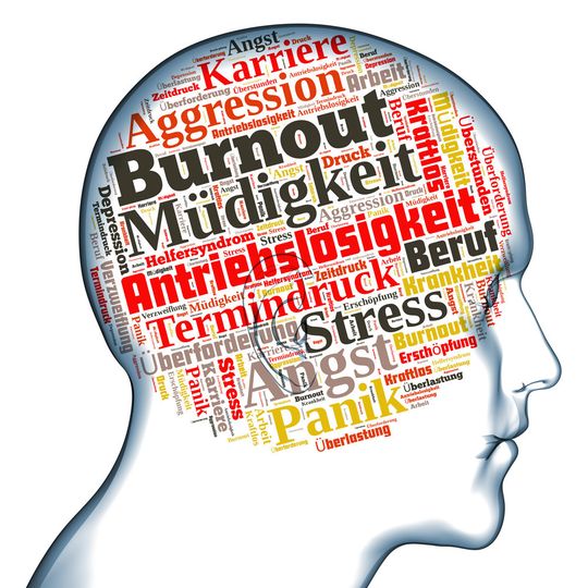 Burn-out ist meist nicht nur berufsbedingt. Burn-out ist meist nicht nur berufsbedingt.