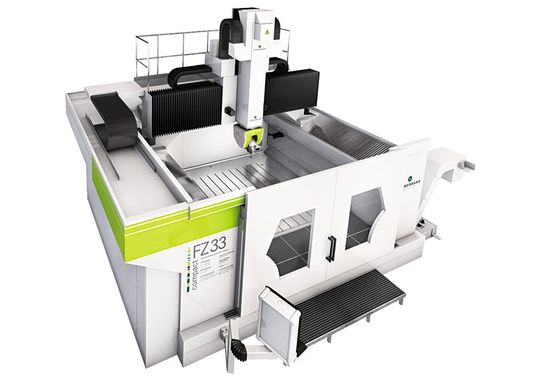 The gantry machine’s compact design is said to allow for flexible installation. The gantry machine’s compact design is said to allow for flexible installation.