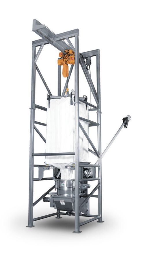 NBE bulk bag unloader systems leverage integrated automation to optimize uptime availability within food and pharmaceutical processing and packaging operations. NBE bulk bag unloader systems leverage integrated automation to optimize uptime availability within food and pharmaceutical processing and packaging operations.