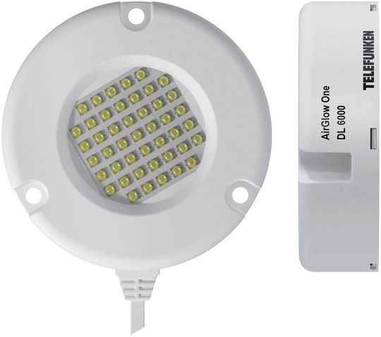Treiberlose LED: Die Airglow One von Telefunken ist eine Serie von Lichtmodulen ohne AC/DC-Treiber und für Leistungen von 18 bis 140 W ausgelegt Treiberlose LED: Die Airglow One von Telefunken ist eine Serie von Lichtmodulen ohne AC/DC-Treiber und für Leistungen von 18 bis 140 W ausgelegt